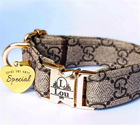 gucci animal collar|gucci dog collars and leashes.